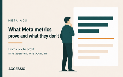 Meta Ads metrics: what CTR, CPC and Results tell you and what they do not prove